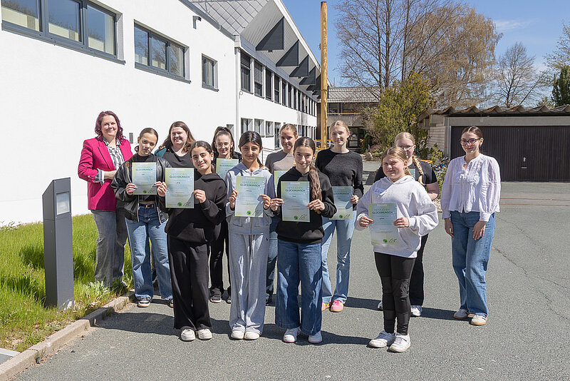 Girls'Day 2026: Gemeinsames Gruppenbild